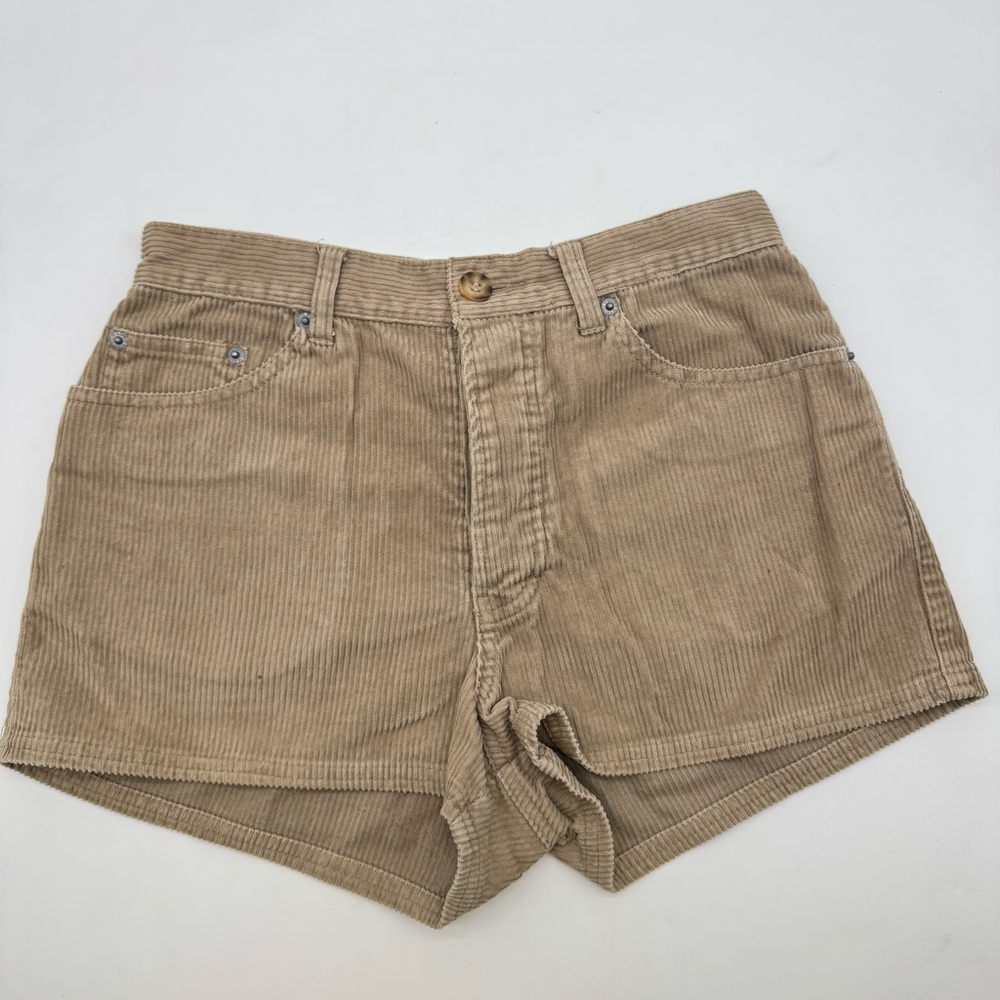 Vintage Esprit Corduroy Shorts Women’s Size US 4 Tan New Without Tag